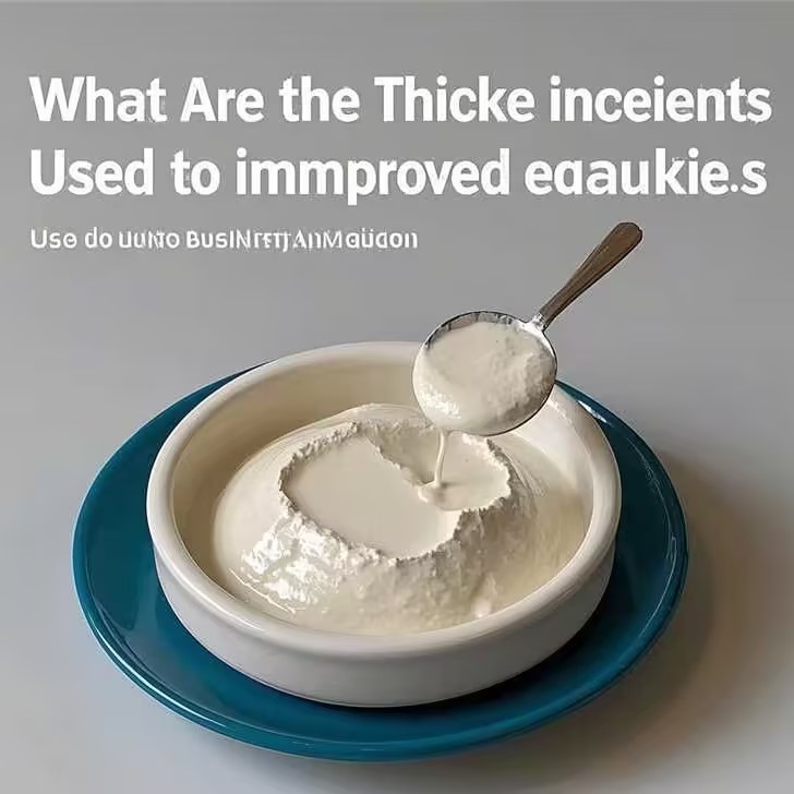 What Are the Thickening Agents Used to Improve the Quality of Bisque?